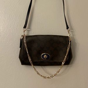 Coach Shoulder/Crossbody Bag - Brown Mini Ruby